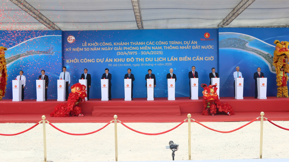 TP. Hồ Chí Minh: Khởi công dự án Khu đô thị du lịch lấn biển Cần Giờ